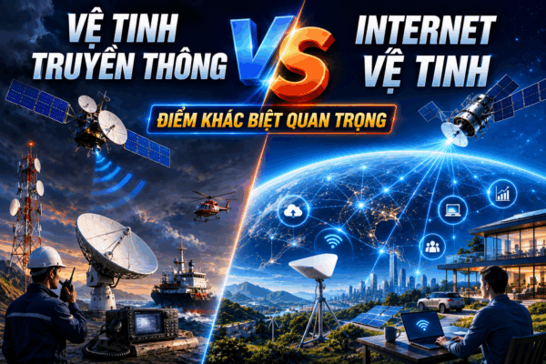 vệ tinh truyền thông và internet vệ tinh