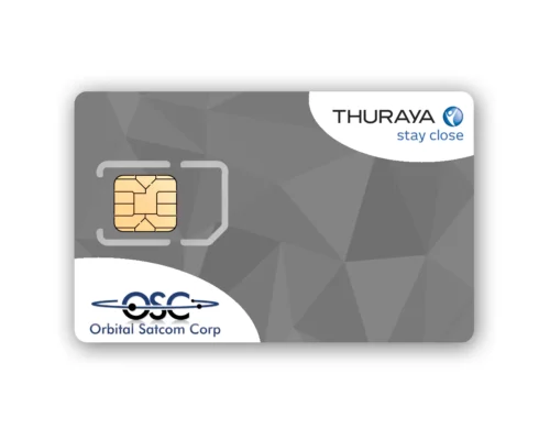 SIM Vệ Tinh Thuraya - Gói dự phòng trả trước