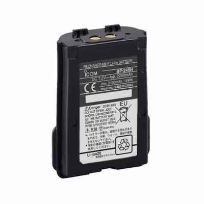 Pin Lithium-Ion Battery Pack BP-245H Icom Dành Cho Thiết Bị Dòng IC-F3061/F4061 series, IC-F3161/F4161 series, IC-F3063/F4063 series