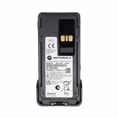 Pin Li-ion IMPRES 1300mAh Model NNTN8128BR Motorola Solutions Cho Thiết Bị bộ đàm hai chiều Motorola dòng APX 1000, 3000, 4000