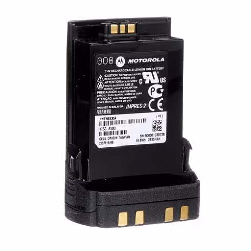 Pin Li-ion IMPRES 2 3100mAh Model NNTN8930A Motorola Solutions dùng cho bộ đàm hai chiều Motorola dòng APX (APX 6000, 7000, 8000)