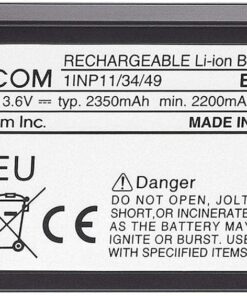 Pin sạc Li-ion Model BP-296 ICOM Cho Thiết Bị Bộ đàm Dòng IC-M37