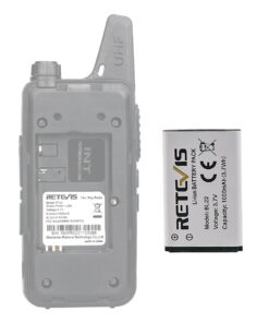 Pin Retevis 1000mAh cho RT622/RT22