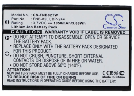 Pin Cameron Sino CS-FNB82TW 1050mAh Cho Dynascan AD-09